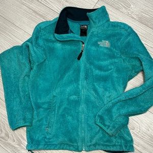 The North Face turquoise jacket womens small S